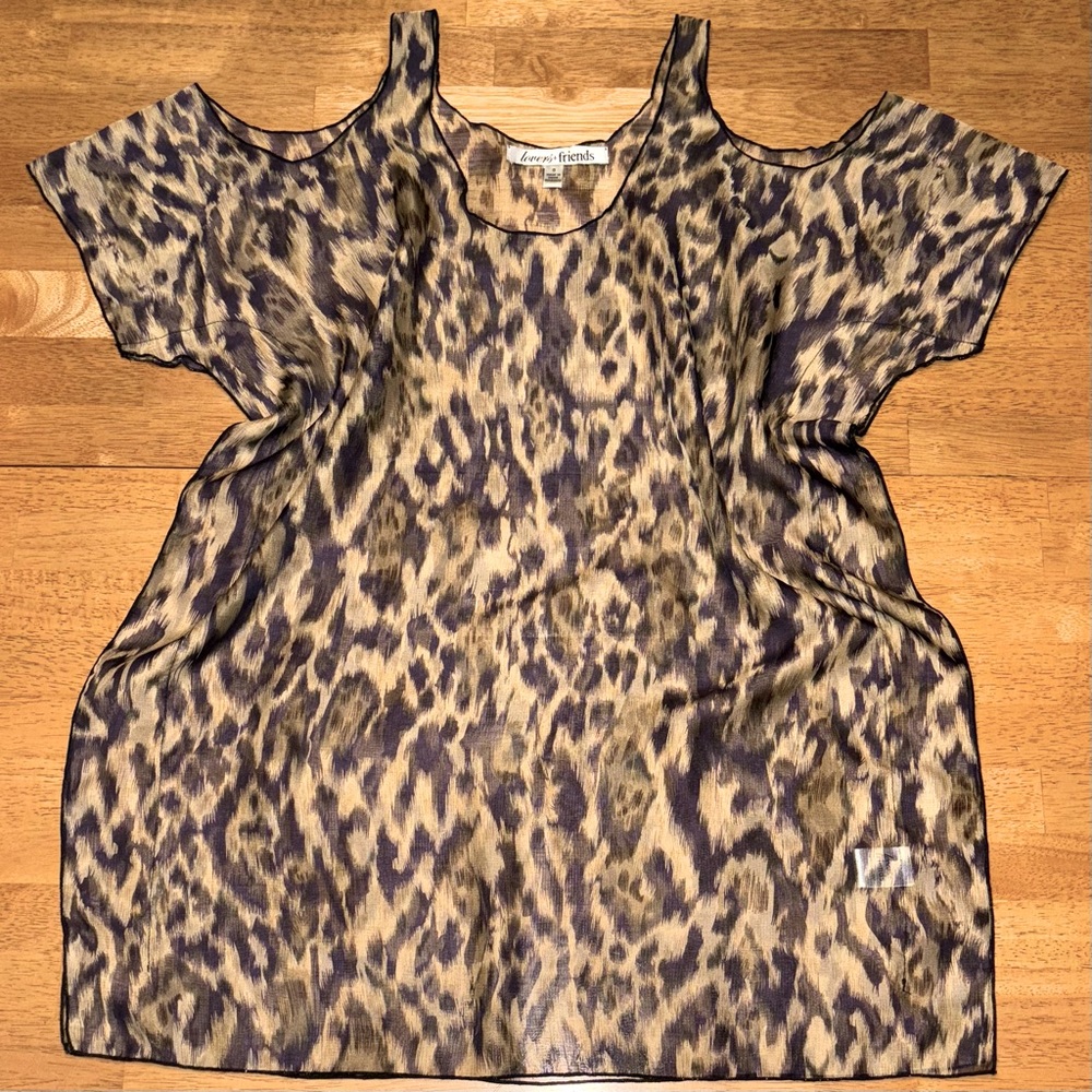 Animal Print Bathing suit Swimsuit Cover Up